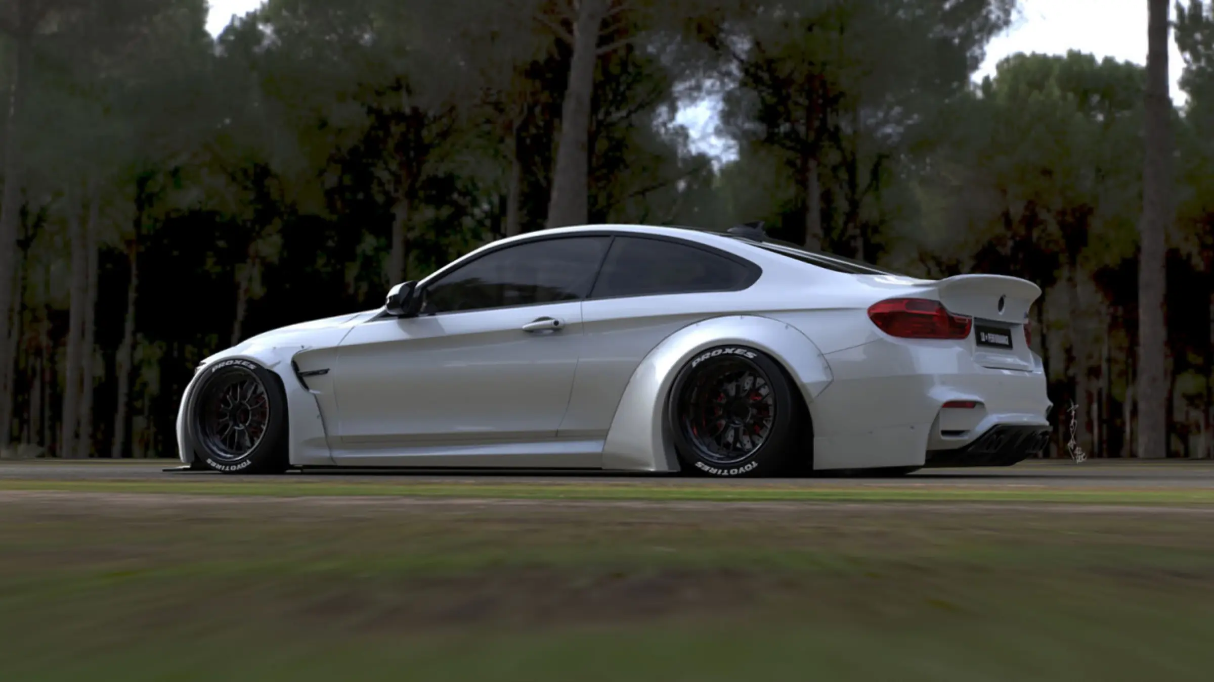 Bmw M4 by Liberty Walk: mas musculoso