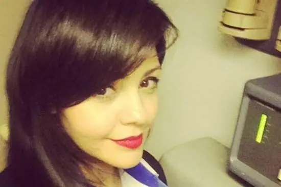 Azafata del vuelo Egyptair publica foto premonitoria