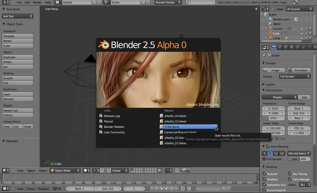 blender