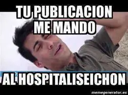 Venir crapeando como todo un oliver