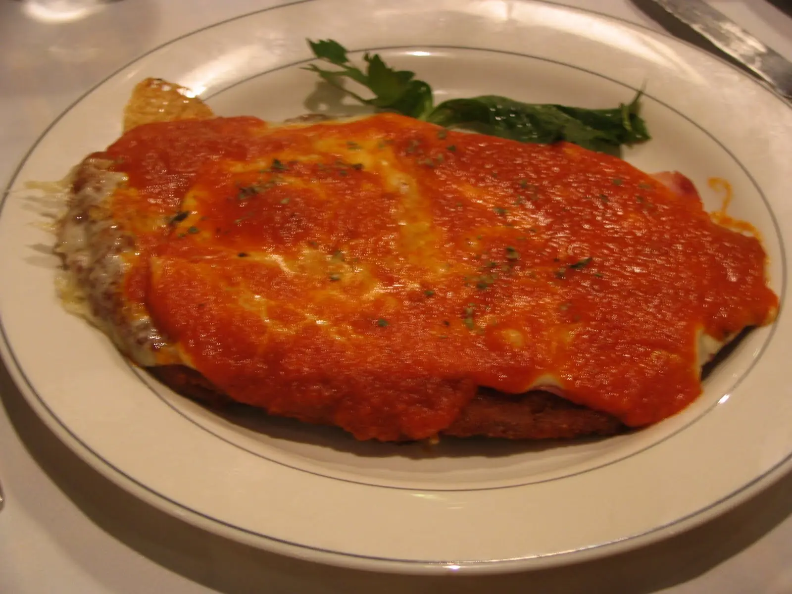 vos creias que era milanesa a la napolitana?
