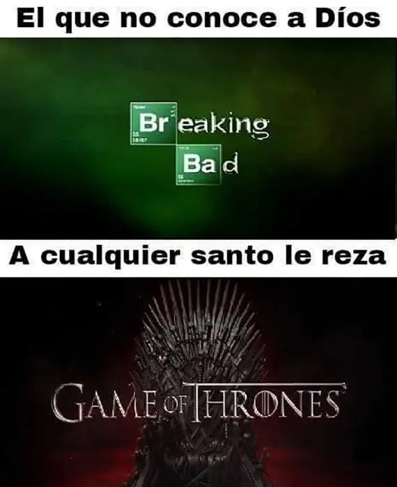 Pruebas de el que no conoce a Dios a cualquier santo le reza