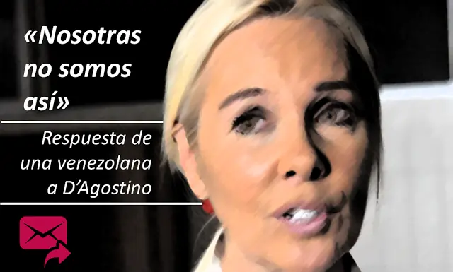 DIgna respuesta de una venezolana a langostino