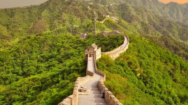 La sección perdida de la Gran Muralla China