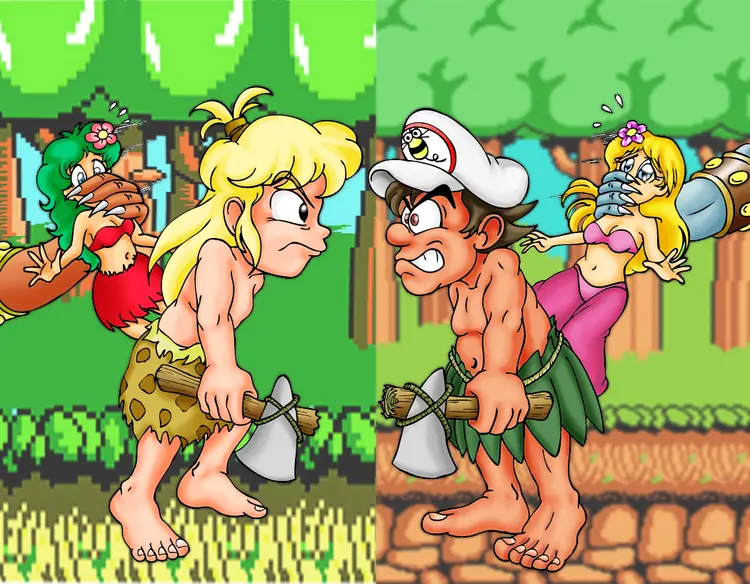 Wonder Boy vs. Adventure Island