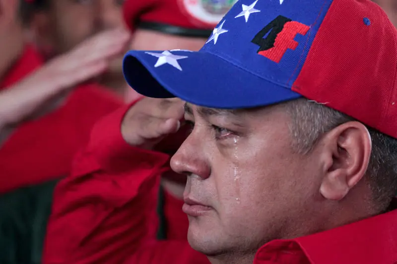 Vzla: Diosdado Cabello dice que llora a menudo por Chávez