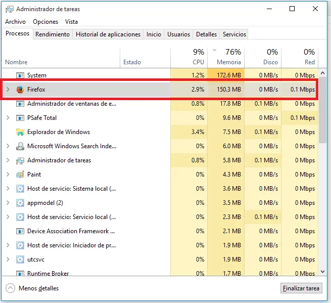 Acelerar Firefox