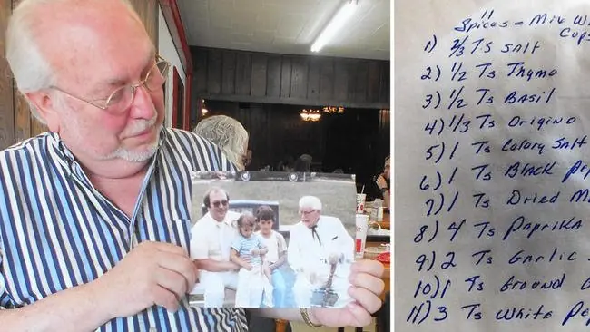 Se filtra la famosa receta de KFC