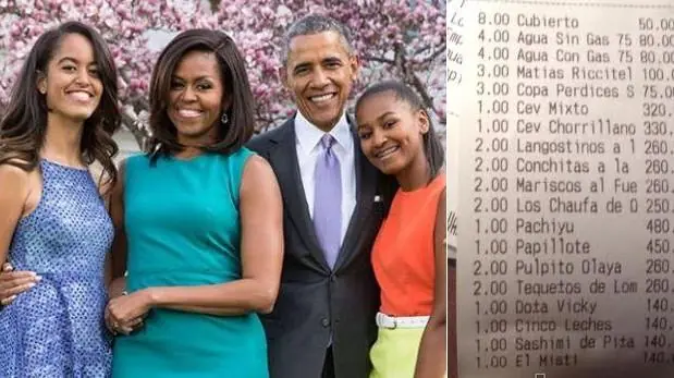 Los Obama degustaron comida peruana en Argentina