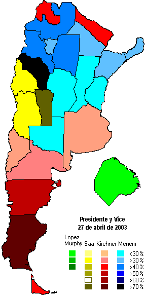 Elecciones Argentinas desde 1983