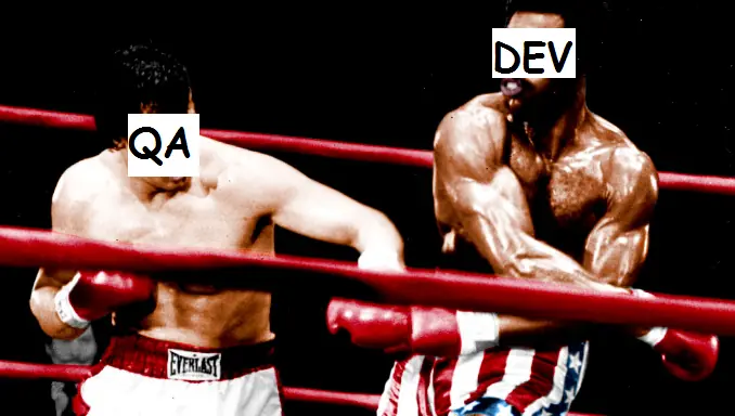Development vs. Quality Assurance. The eternal rivals?