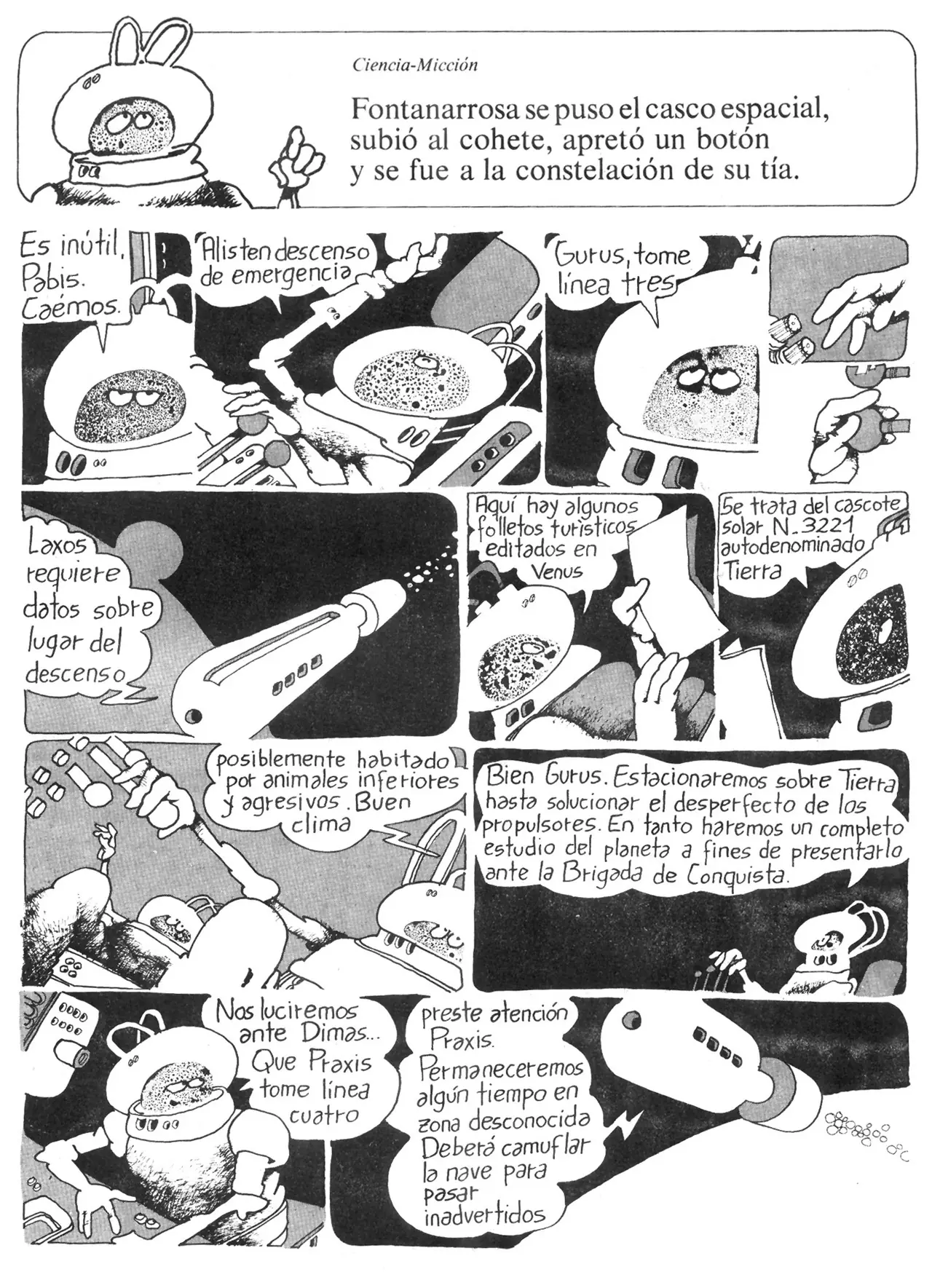 Fontanarrosa: Cortito y al pie...