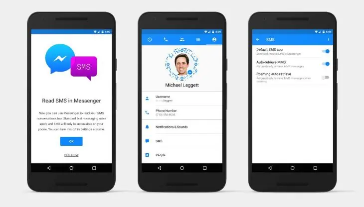 Facebook Messenger para Android ahora también permite gestio