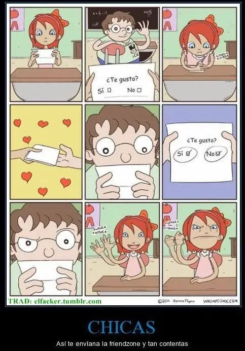 Saber si les gustas a esa chica