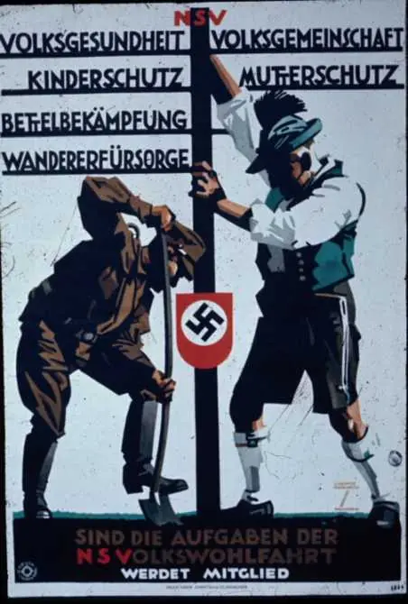 Propaganda nazi, Pasa que te muestro