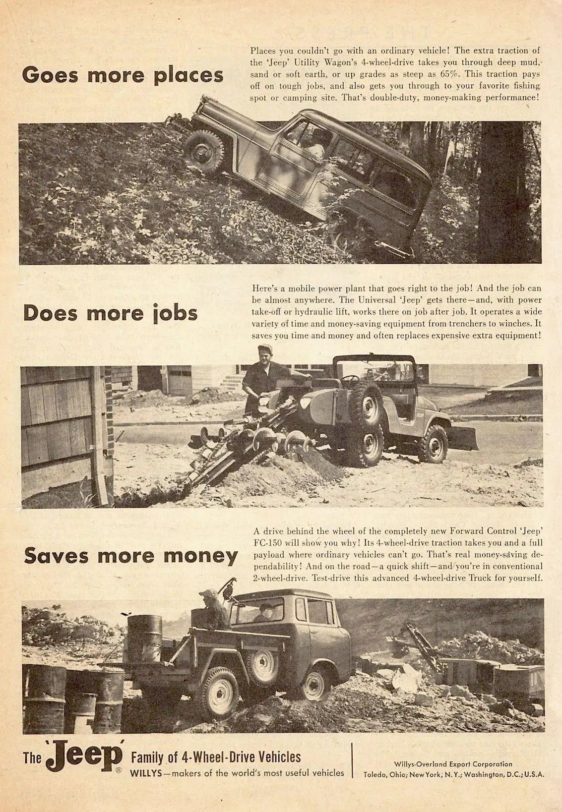 Willys para trabajar