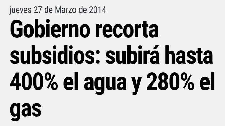 Aumentos y tarifazos nac