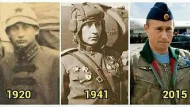 Putin es un viajero en el tiempo / inmortal Teoría Pasa!