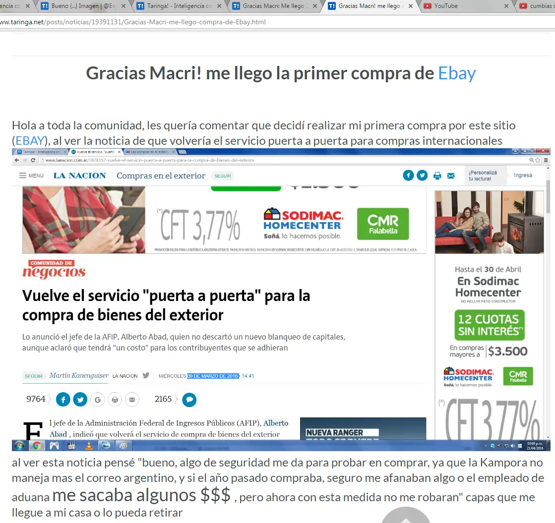 Compre x EBAY en mayo, llego en octubre y te lo muestro!