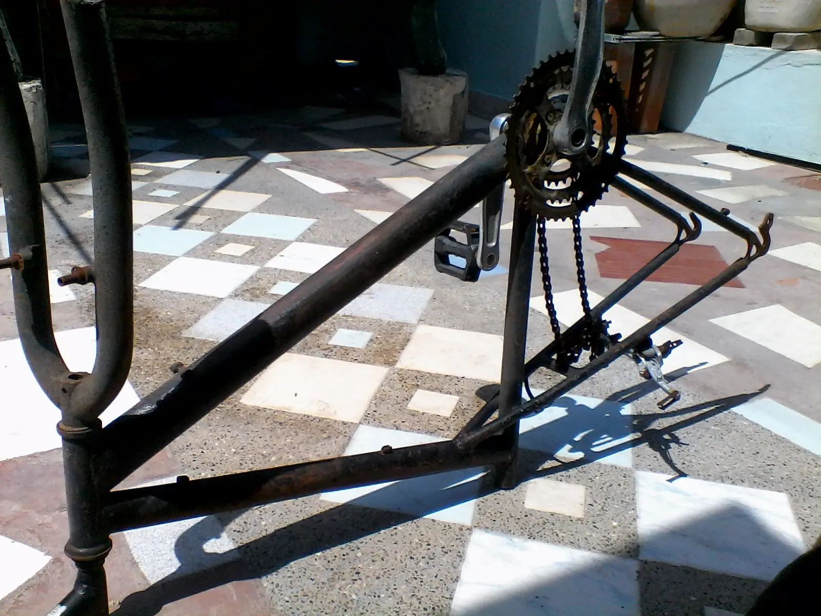 Bicicleta Rat Rod(proceso de construcción)