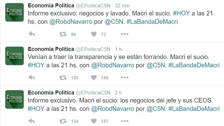 la banda de macri