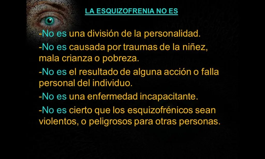 Esquizofrenia-Mitos y Verdades.