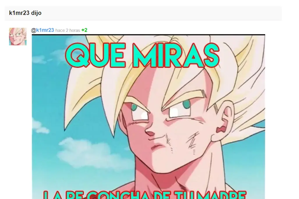 Gokus bizcos por todas partes