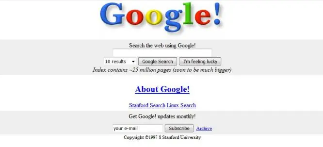 Así eran Google, Youtube o Twitter hace 15 años