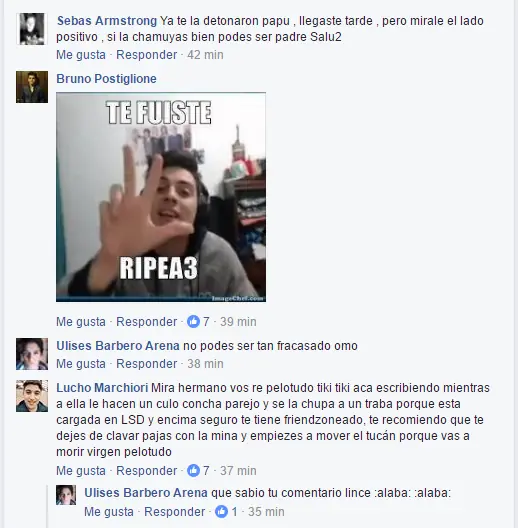 Trollean a amigo de Mailen que se le declaro (actualizado)