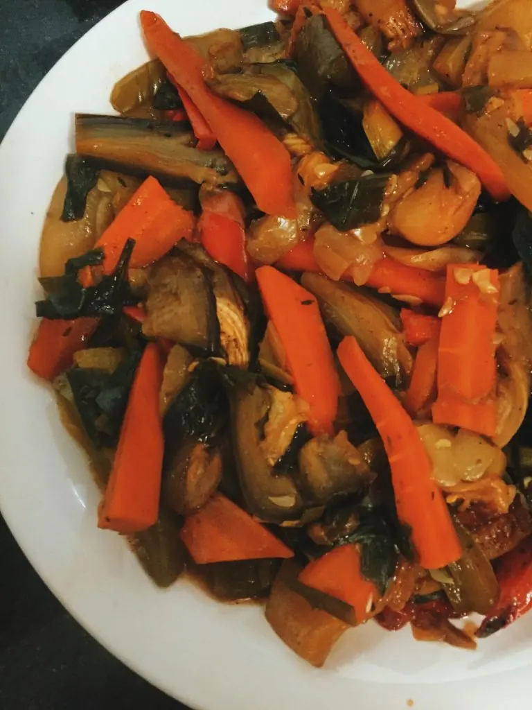 verduras al horno verduras al horno