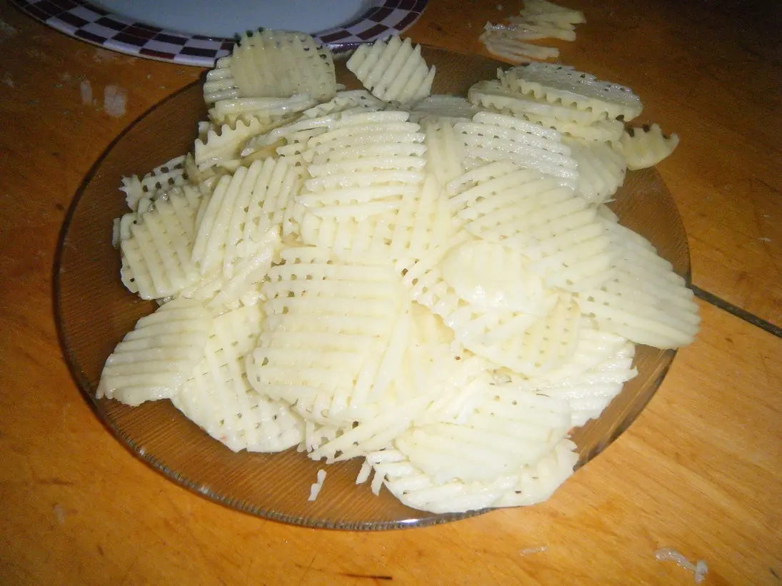 Hice papas rejilla, pasa a verlas
