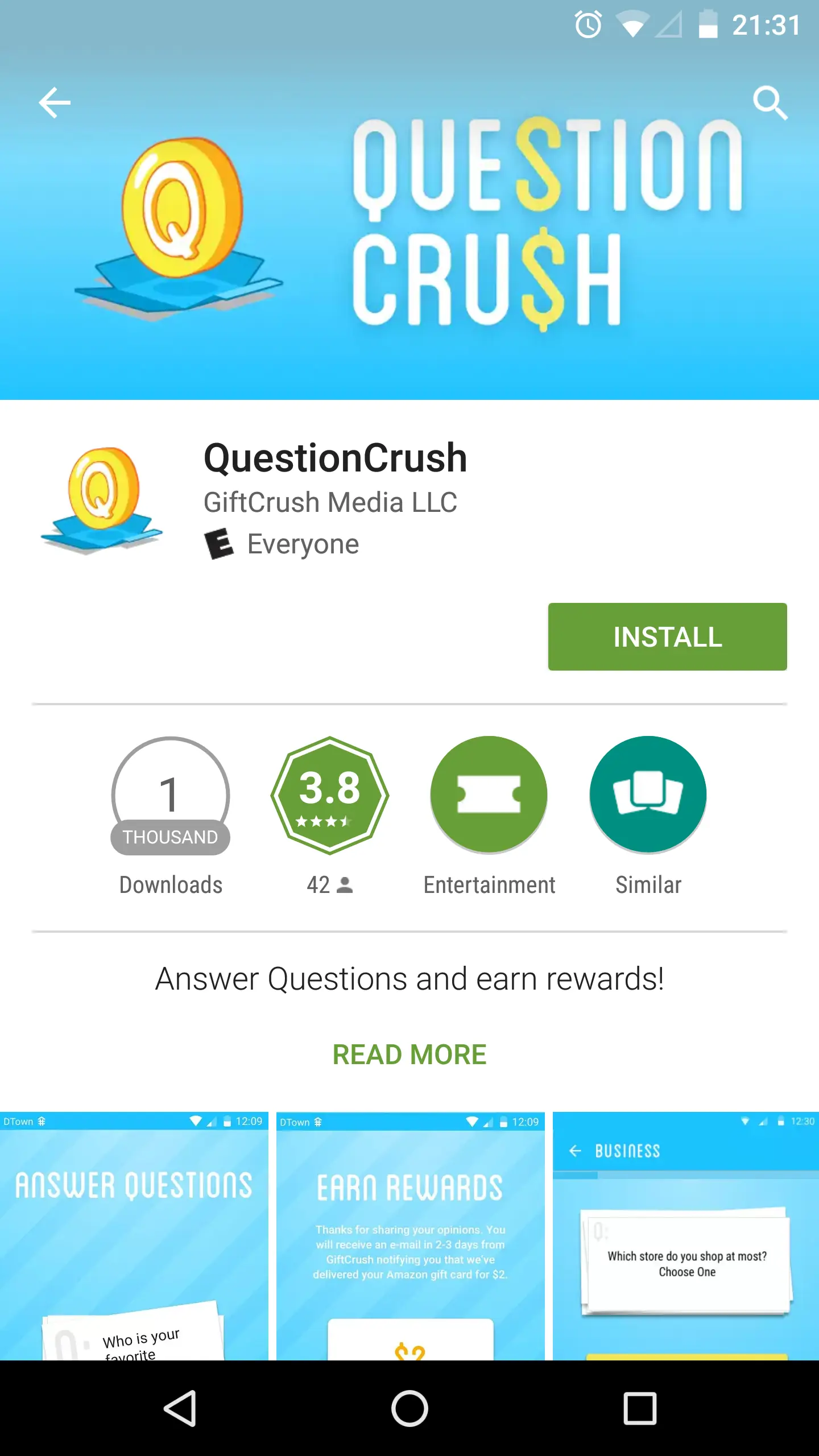its free