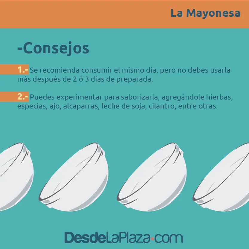 Sal de apuros y aprende a preparar tu propia mayonesa