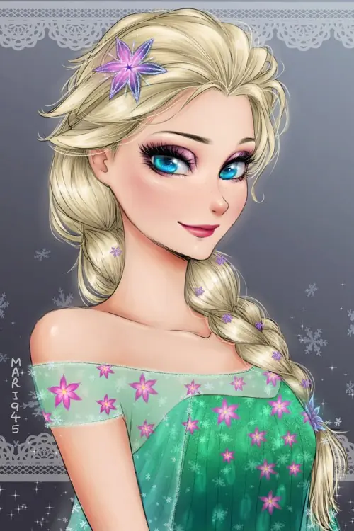 Hermosas Princesas de Disney si fueran personajes de anime