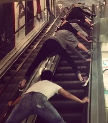 El miedo a las escaleras mecánicas se extiende por China El miedo a las escaleras mecánicas se extiende por China