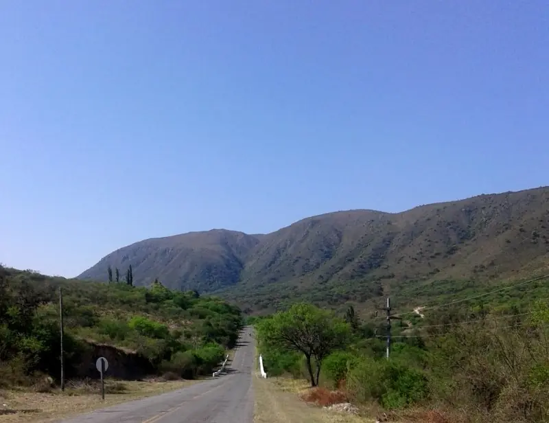 Hacia Las Juntas(Catamarca) en moto.