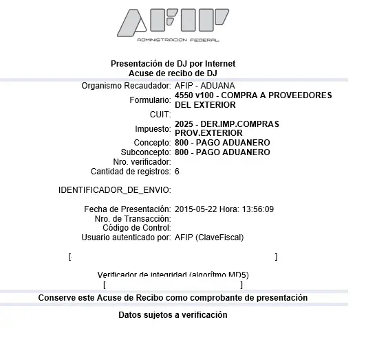 formulario 4550 formulario 4550