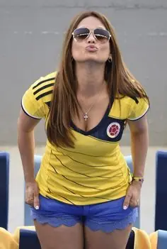 Más Colombianitas previas al partido ante Chile!