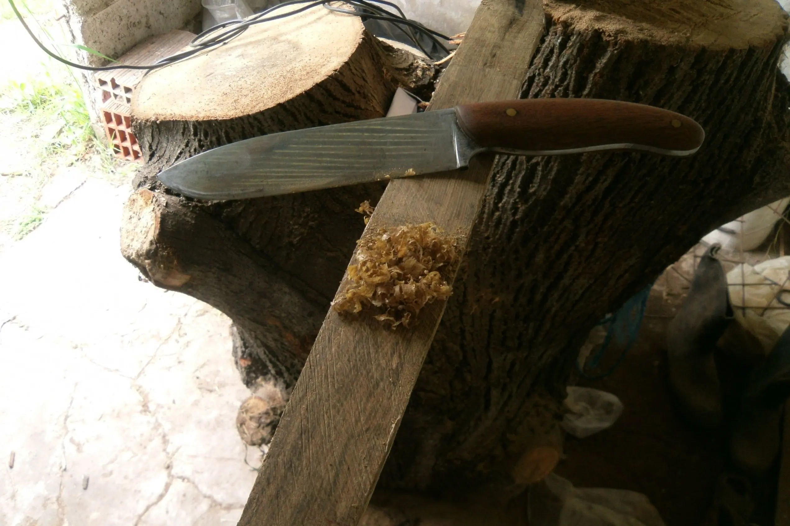 Hice un arco posta de madera y te lo muestro