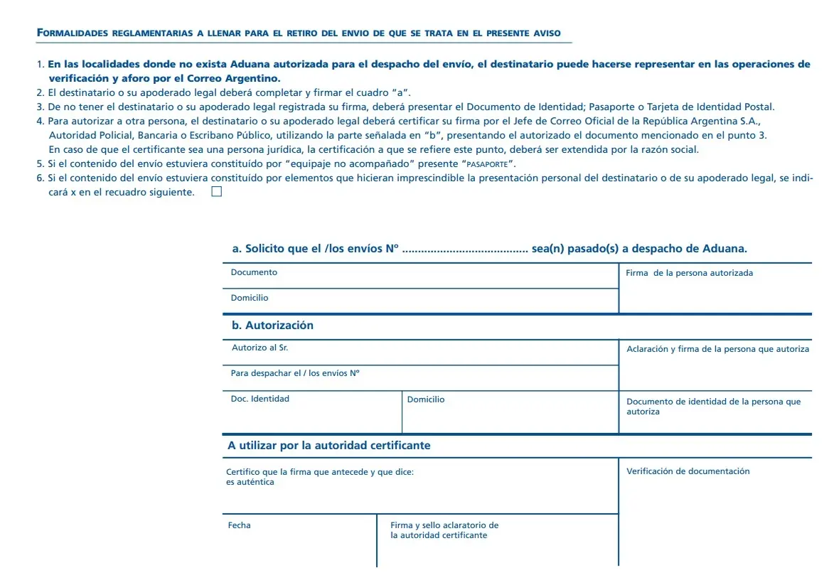 correo argentino correo argentino