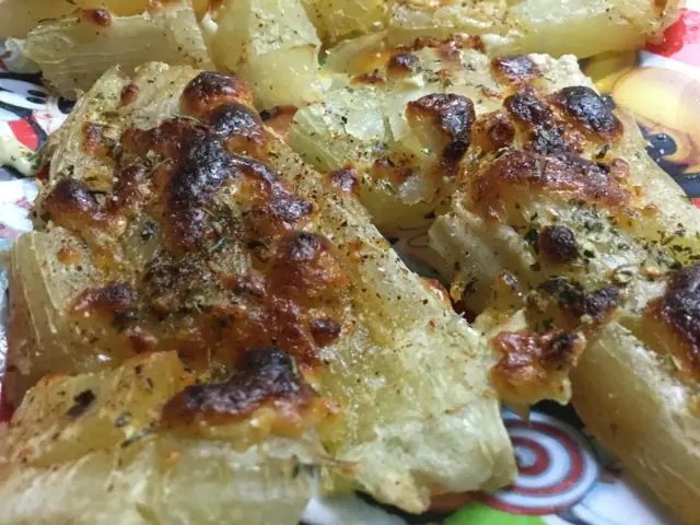 Mandioca ó Yuca Gratinada [Foto-Receta]