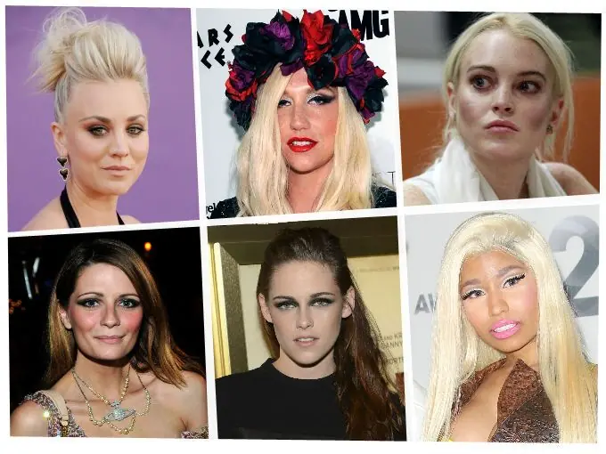 Los peores maquillajes de las famosas!!!