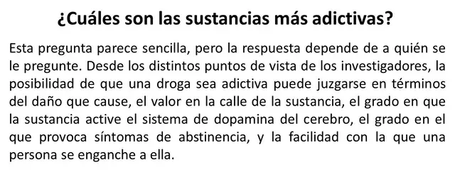 adictivas
