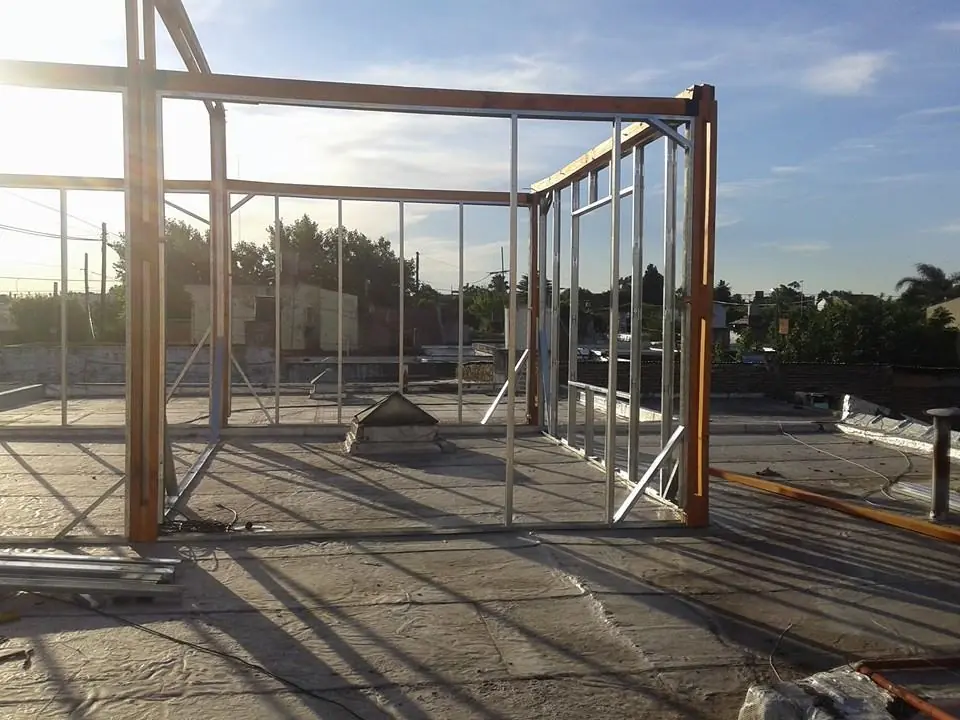 steel frame