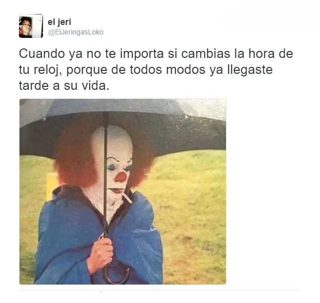 por la tarde