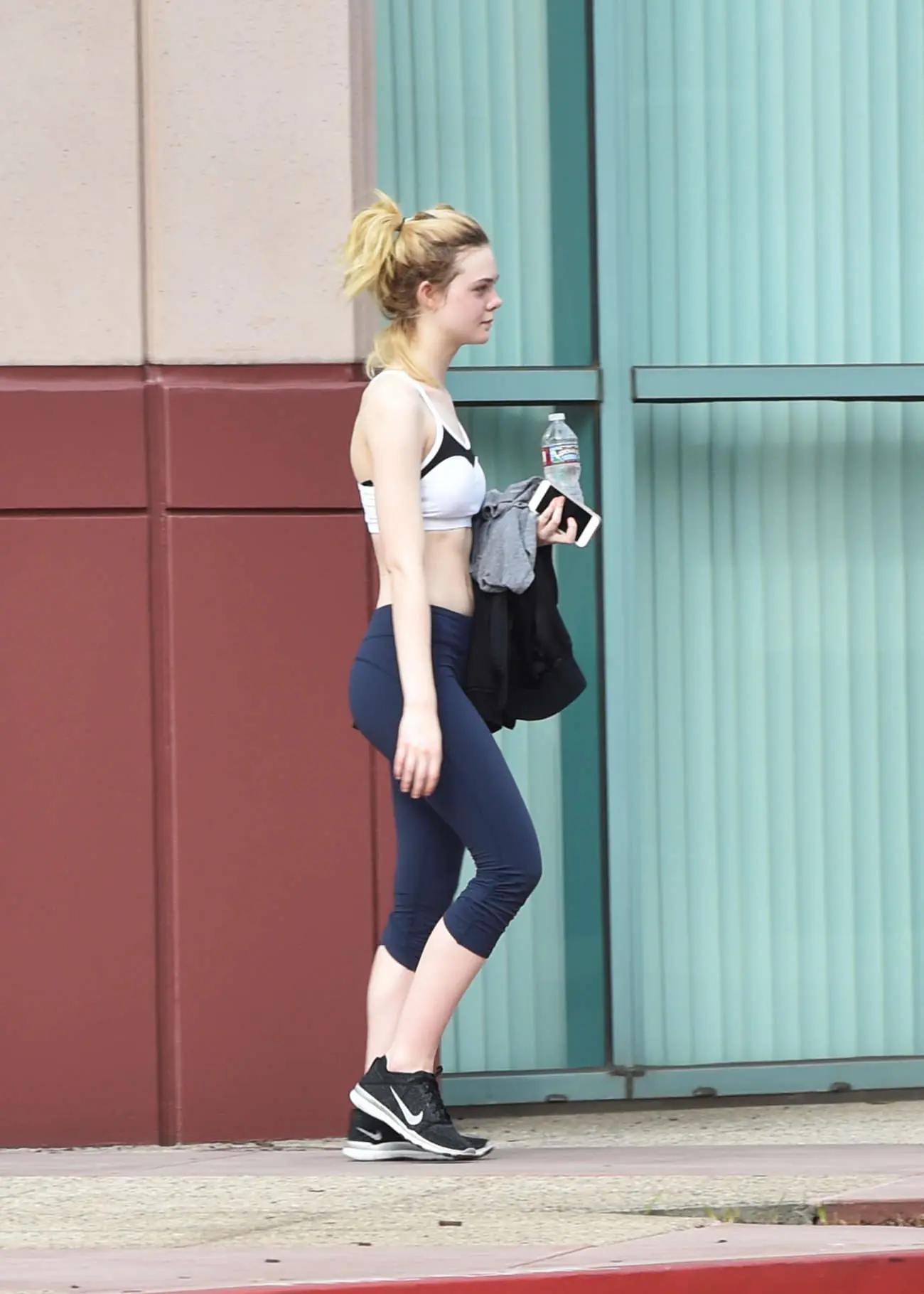 10 fotos de Elle Fanning antes o después del GYM.