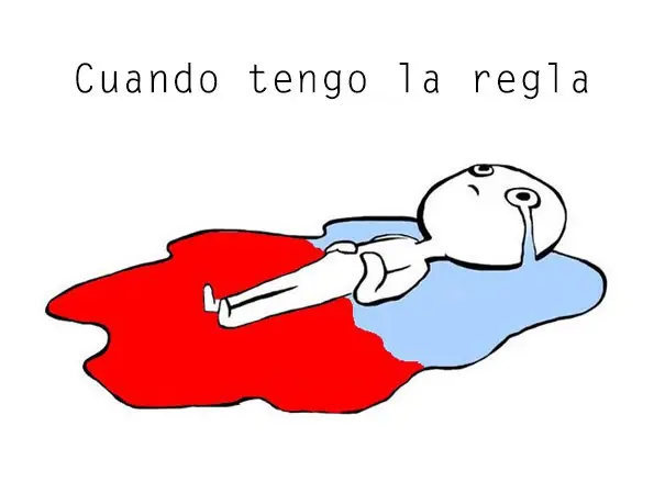 Reíte de la menstruación de las mujeres