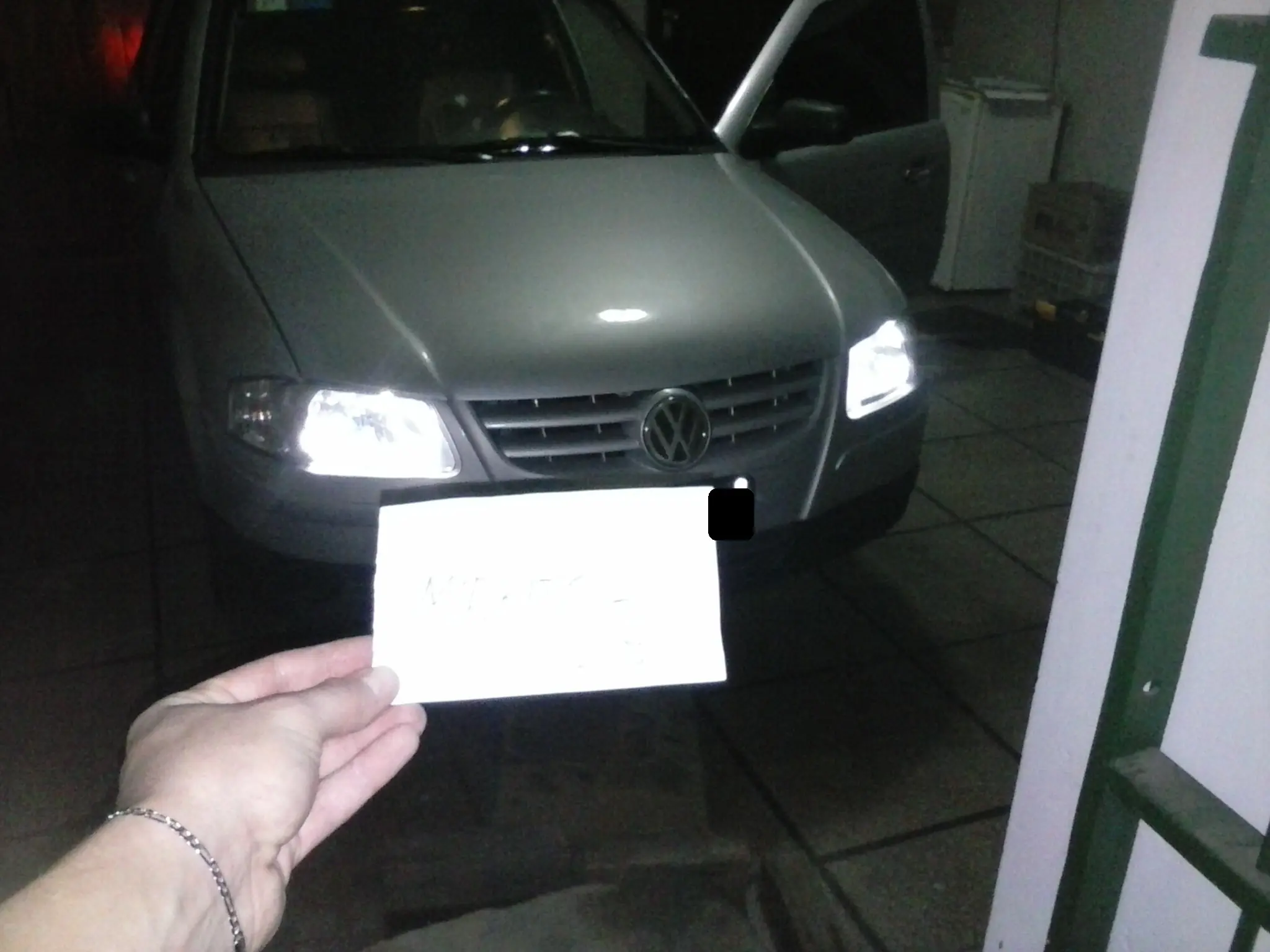 luces led antes y despues
