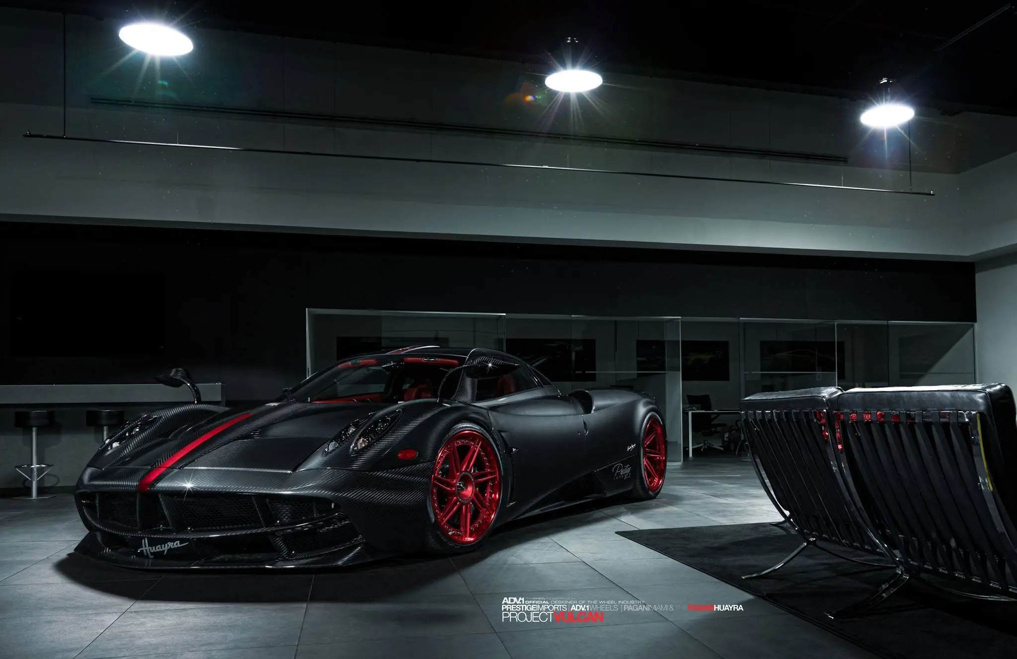 mira este Pagani Huayra con llantas ADV1 Wheels