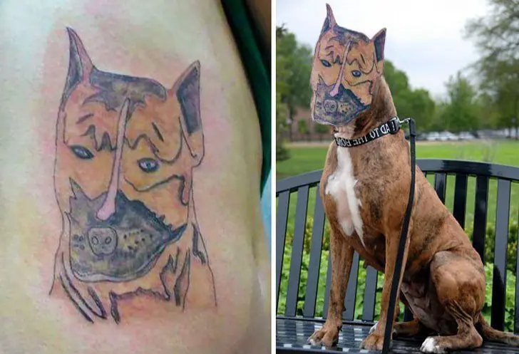 16 Tatuajes de caras que salieron terriblemente mal.